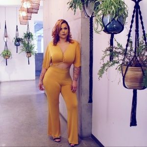 Trendy J Jumpsuit - Mustard 3 Pack